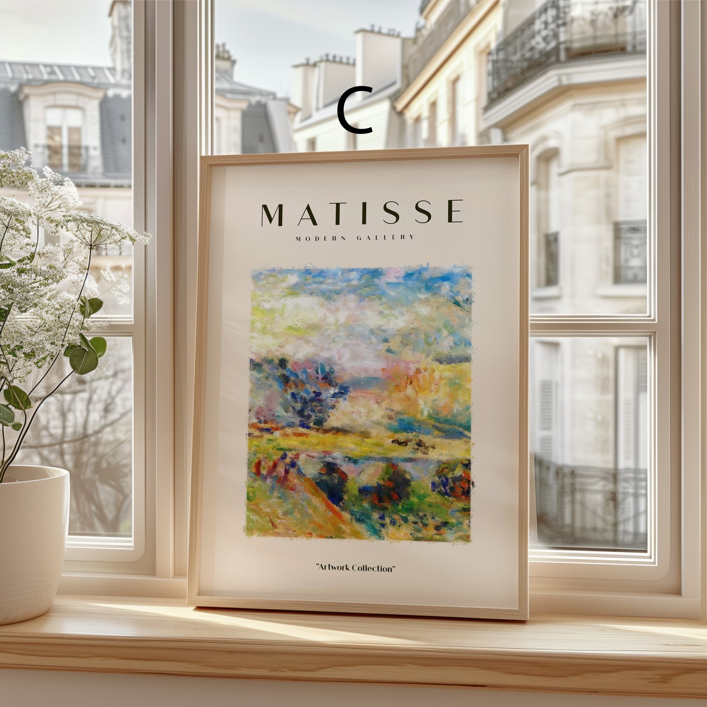 Matisse Poster · Geschenkidee · Porträts Landschaften Farbenfrohe Gemälde · Dekoprint ohne Rahmen