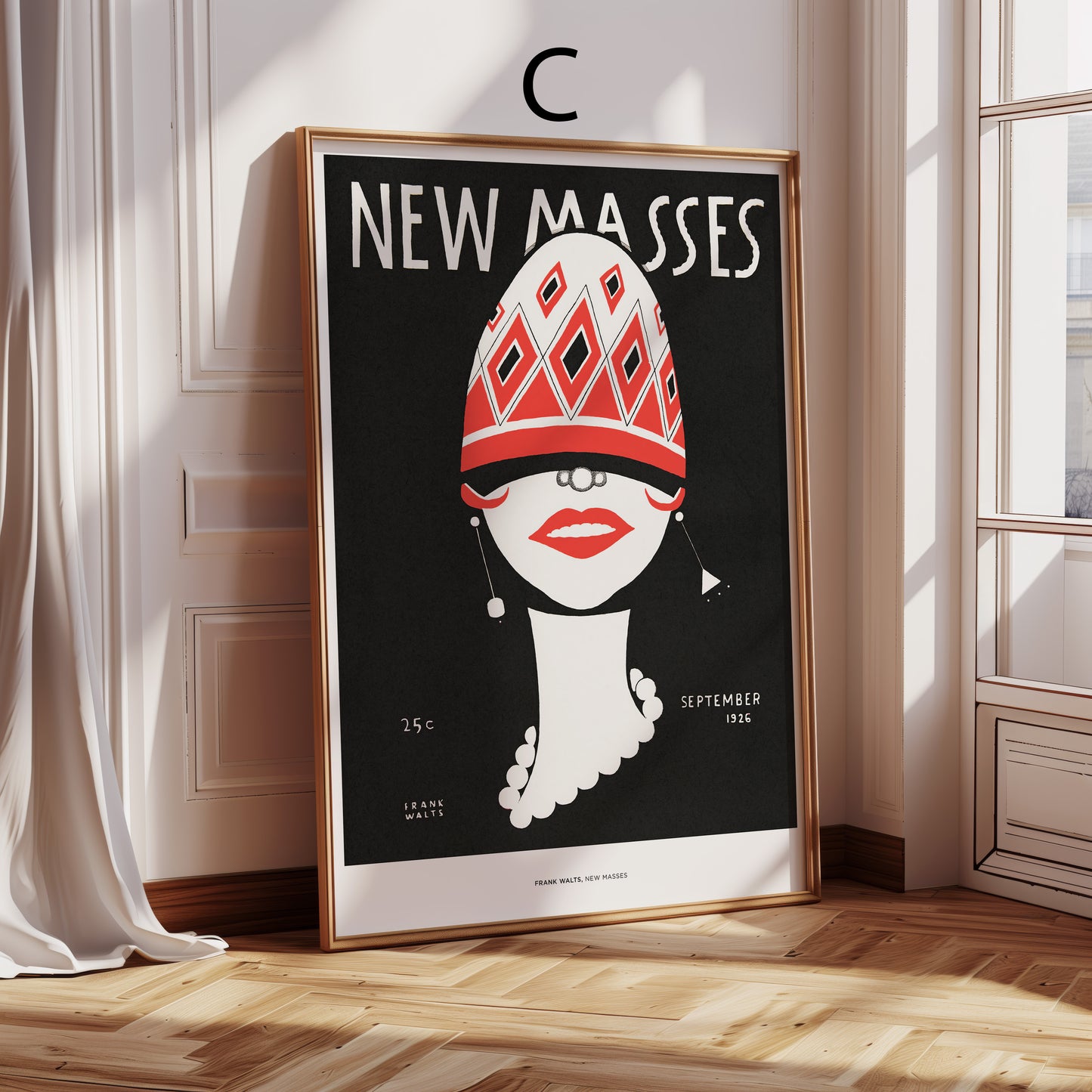 Kunst Poster · Geschenkidee · Vintage Meisterwerke Jugendstil Japanische Kunst Ikonische Illustrationen · Dekoprint ohne Rahmen