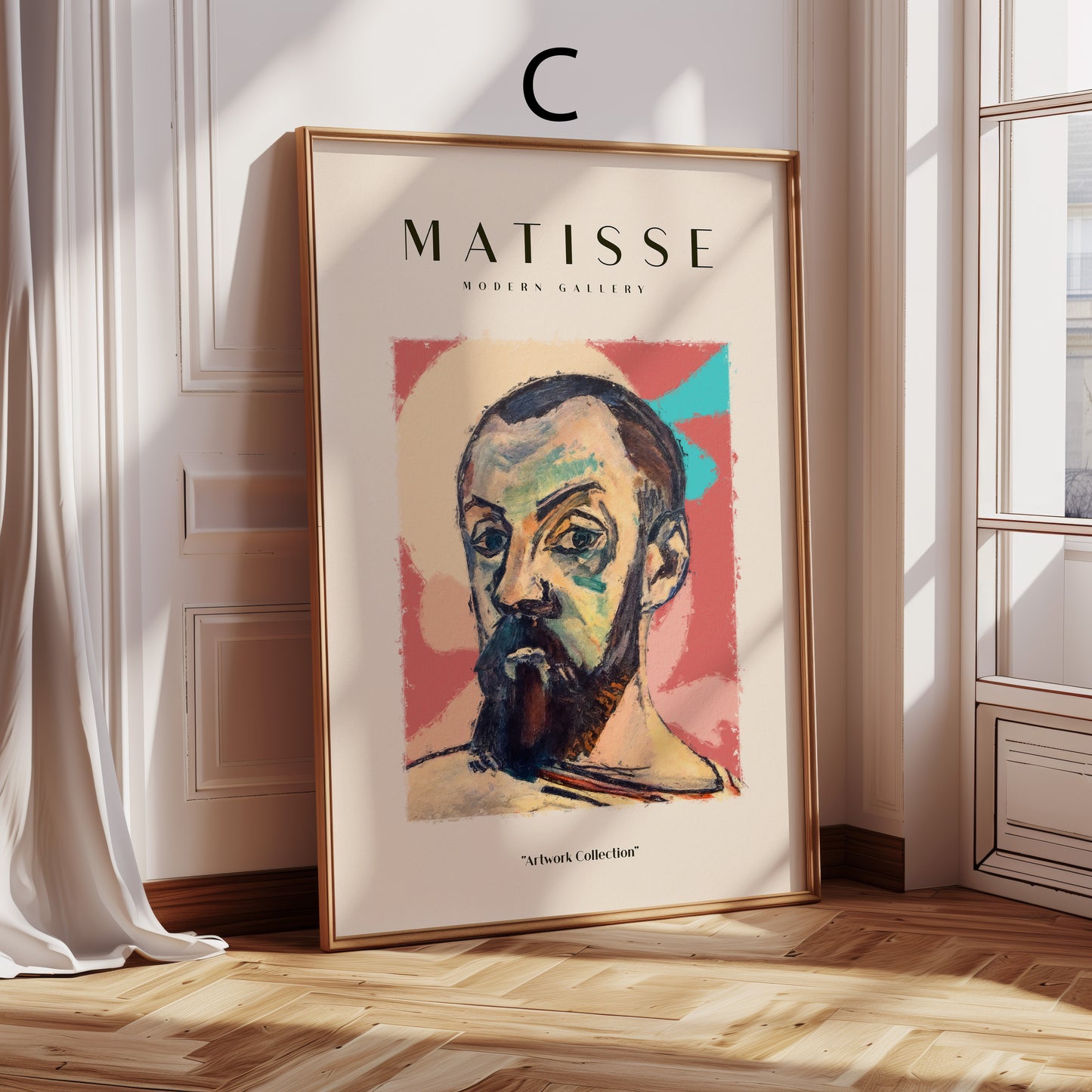 Matisse Poster · Geschenkidee · Abstrakte Kunst Porträts Farbenfrohe Gemälde · Dekoprint ohne Rahmen