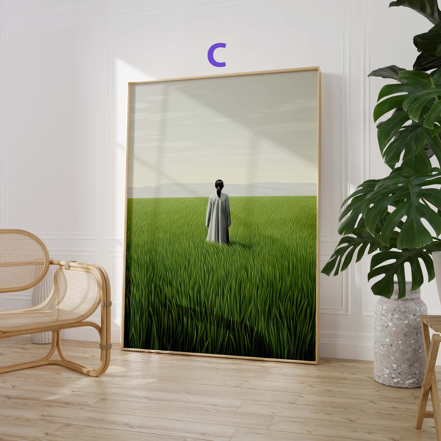 Moderne Kunst Poster · Geschenkidee · Moderne Porträts Landschaften und Stillleben · Dekoprint ohne Rahmen