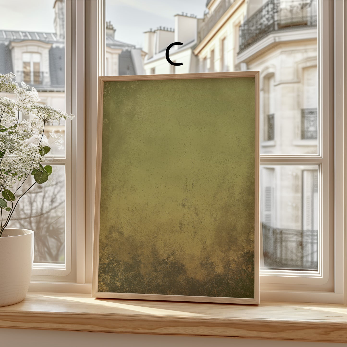 Textur Poster · Geschenkidee · Vintage Beige Erdtöne · Dekoprint ohne Rahmen