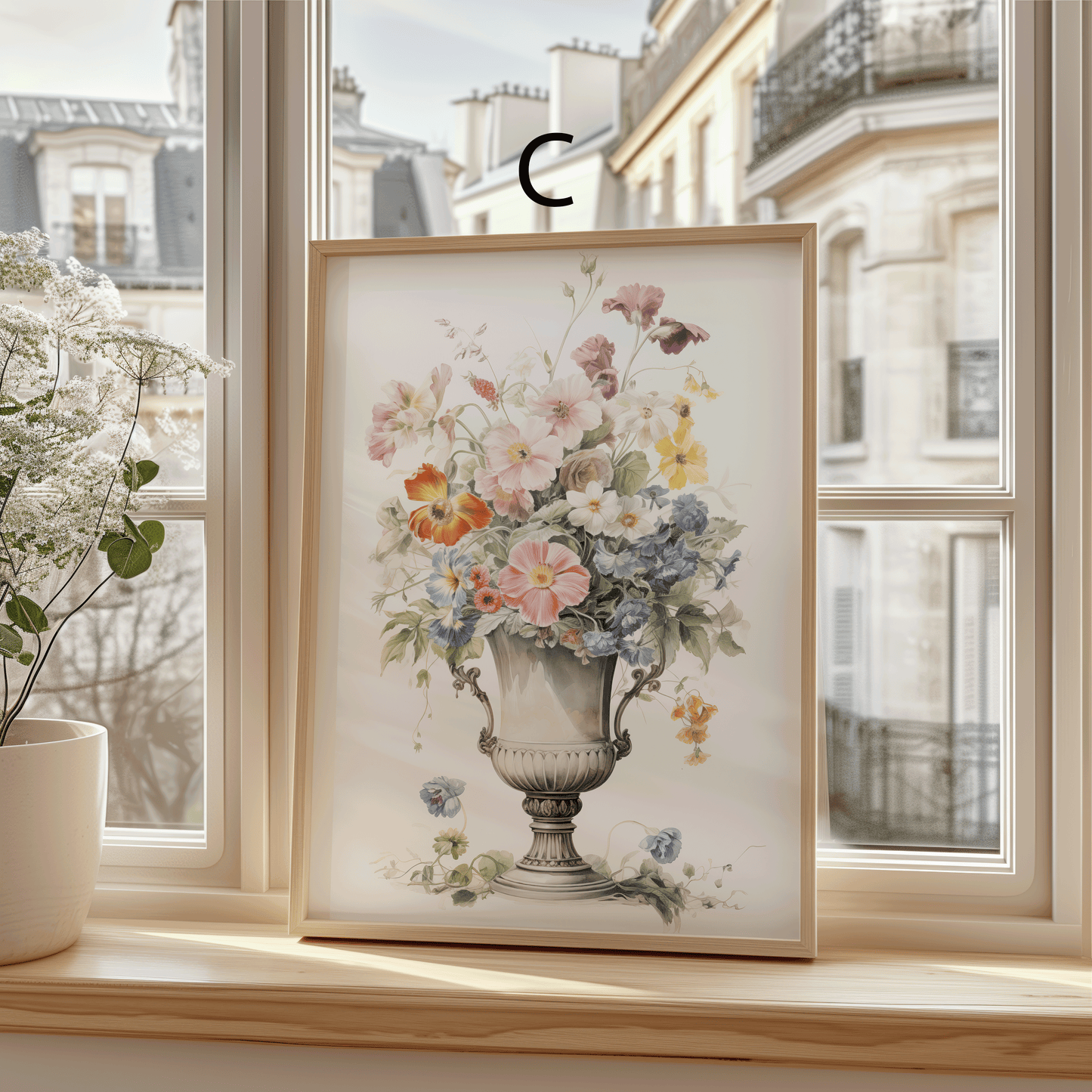 Moderne Kunst Poster · Geschenkidee · Abstrakte Kunst Florale Illustrationen Zeitgenössische Porträts · Dekoprint ohne Rahmen
