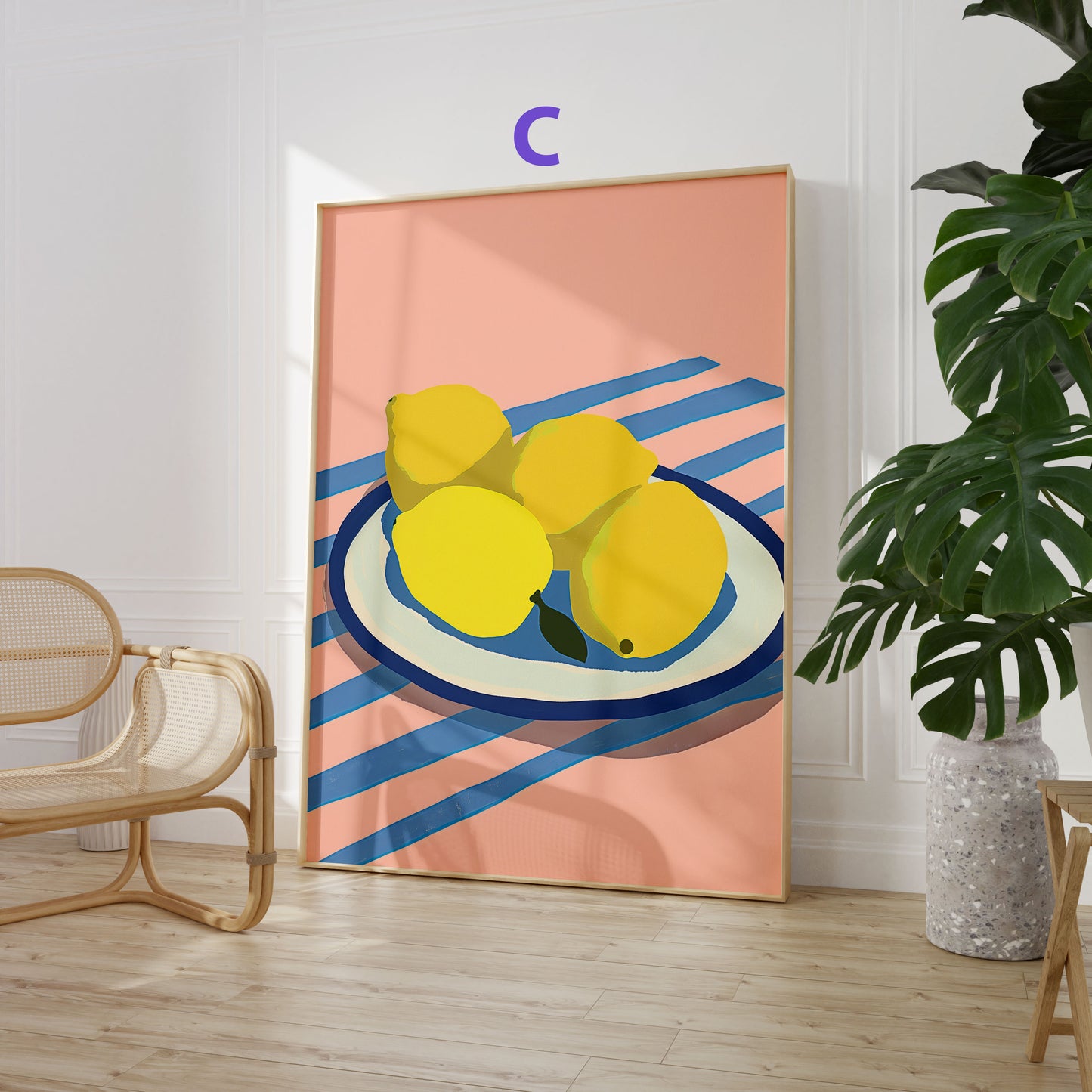 Moderne Kunst Poster · Geschenkidee · Abstrakte Formen, Stillleben und Landschaft · Dekoprint ohne Rahmen