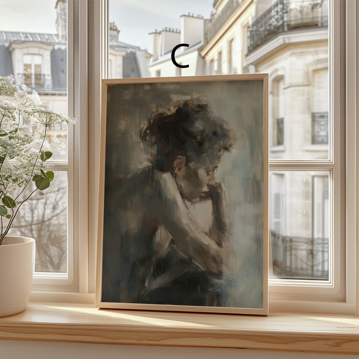 JUSTGOODMOOD Poster – Premium Baumwoll-Kunst mit Stil