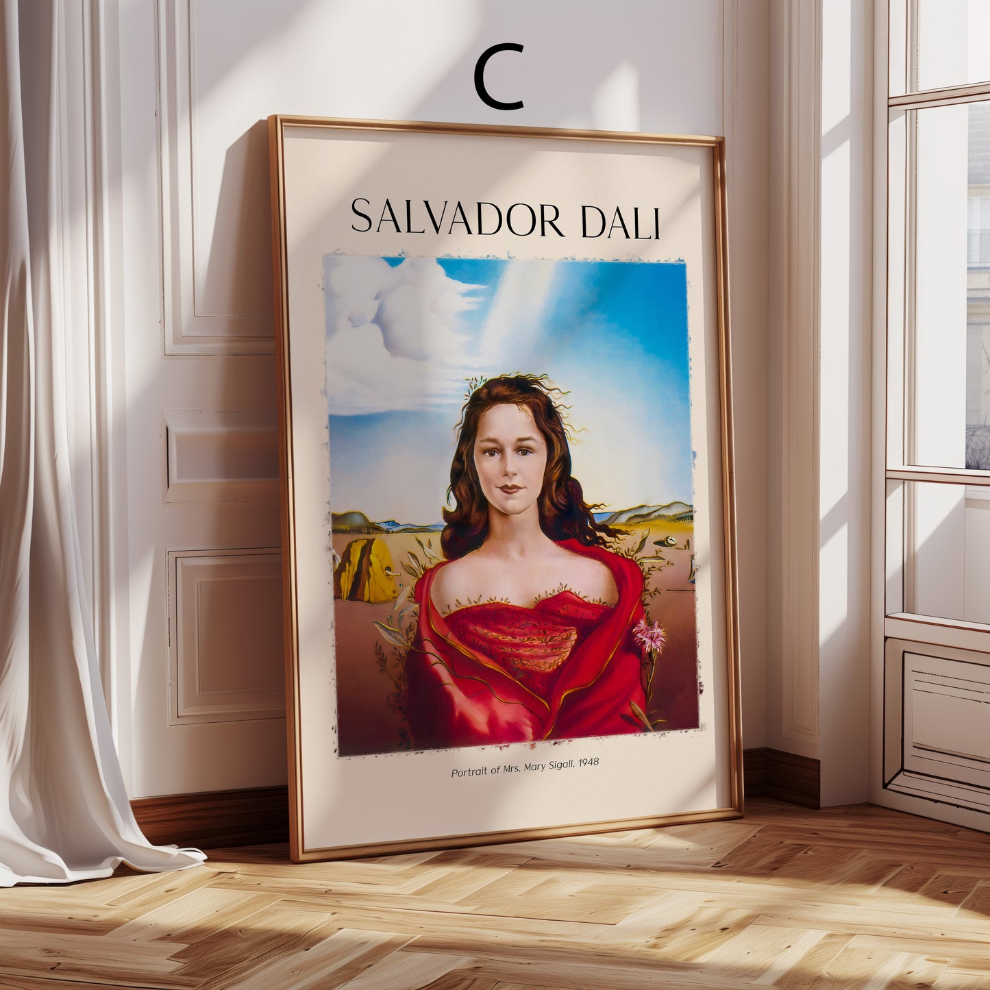 Salvador Dalí Poster · Geschenkidee · Surrealistische Porträts Traumlandschaften Ikonische Meisterwerke · Dekoprint ohne Rahmen