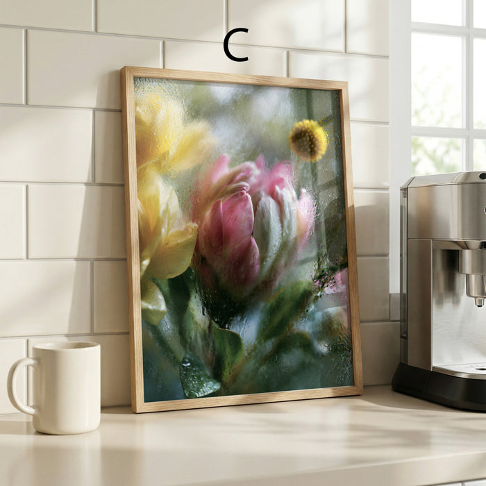 Moderne Blumen Poster | Verträumte Blüten & Rosen | JUSTGOODMOOD