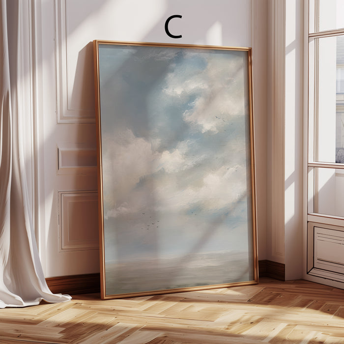 Moderne Vintage Poster auf Premium Baumwolle