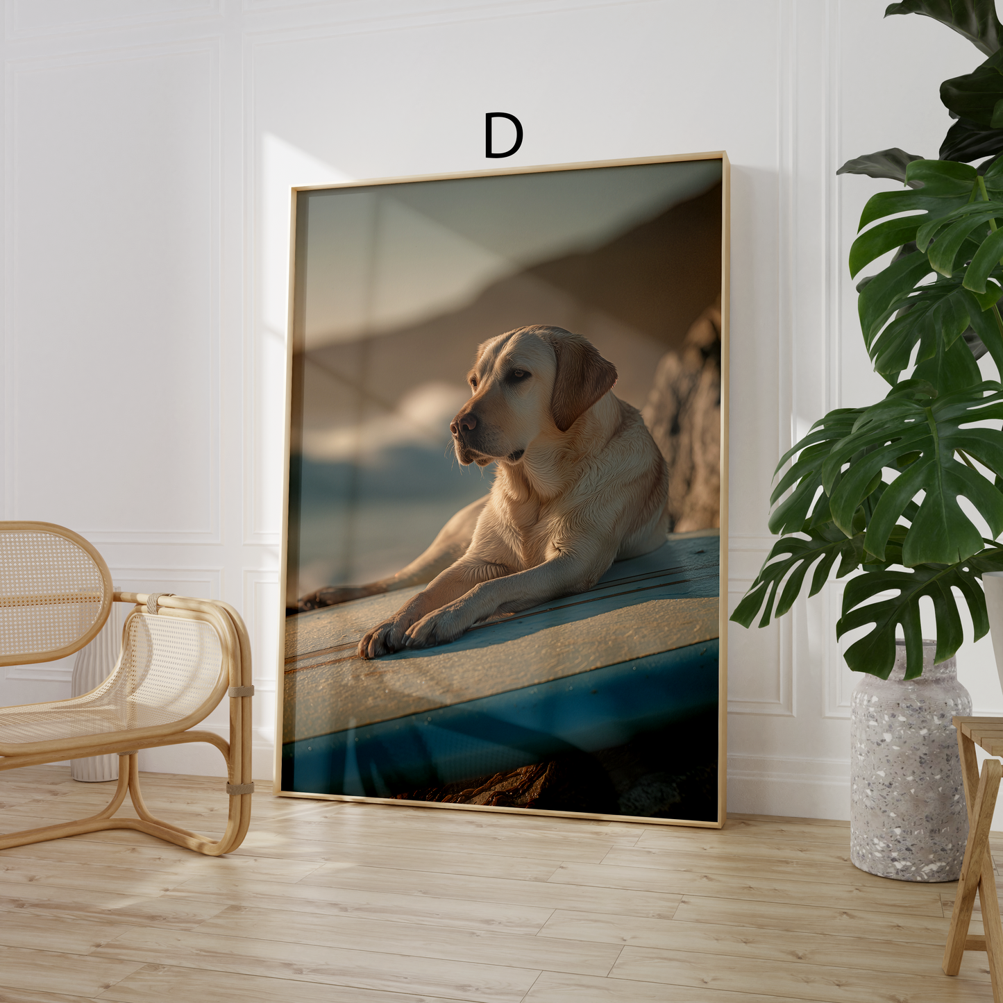 Strand Poster · Geschenkidee · Strand Surfen Meer Fotografie · Dekoprint ohne Rahmen