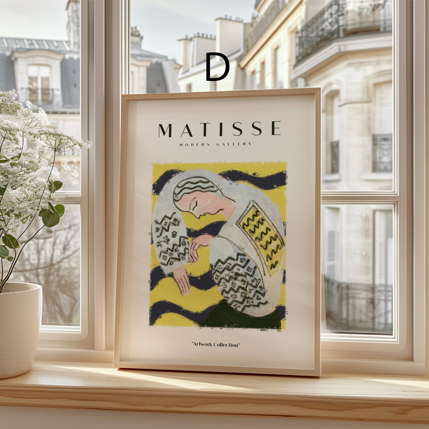 Matisse Poster · Geschenkidee · Porträts Landschaften Farbenfrohe Gemälde · Dekoprint ohne Rahmen
