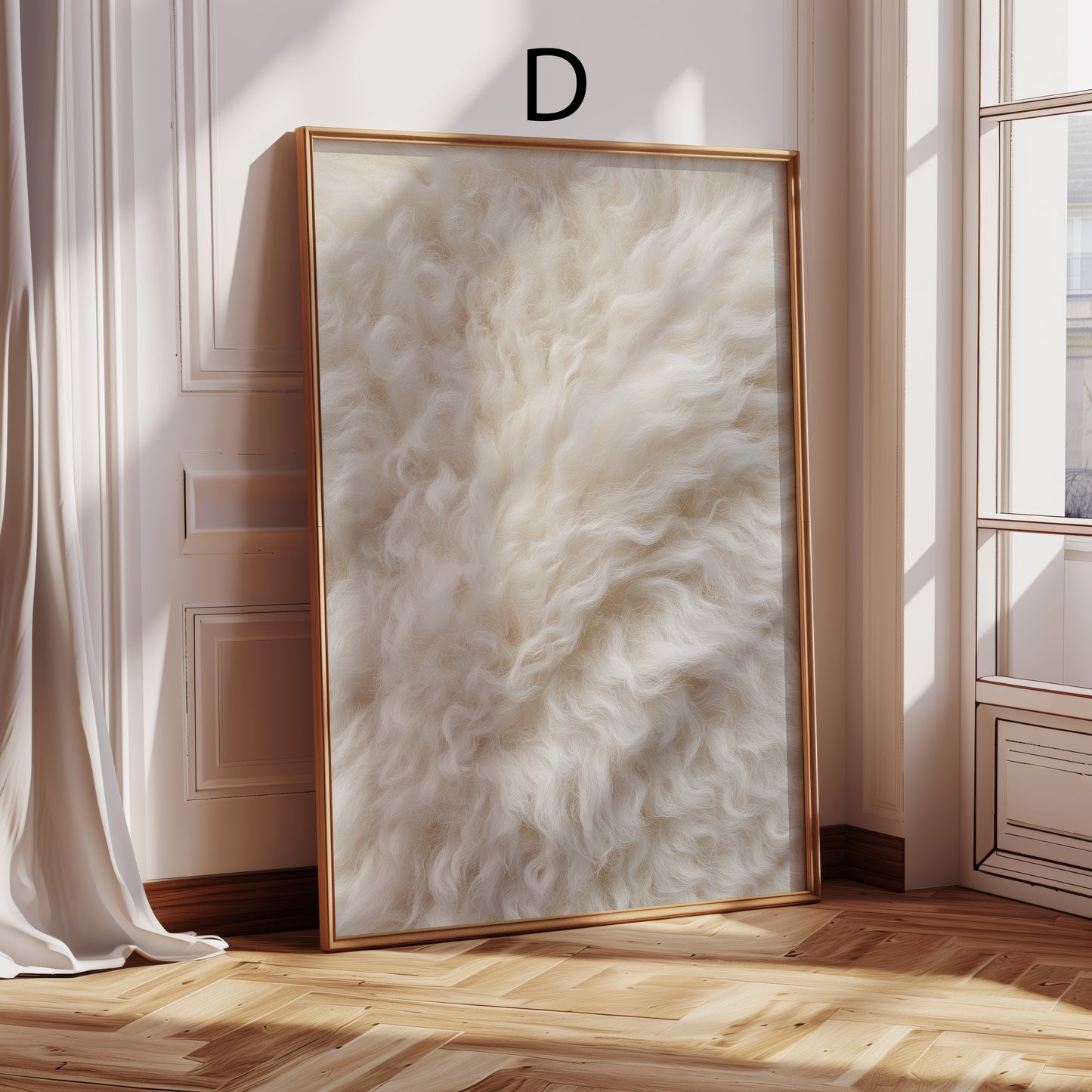 Luxus der Wildnis Poster · Geschenkidee · Animal-Texturen in Gold Creme Schwarz · Dekoprint ohne Rahmen