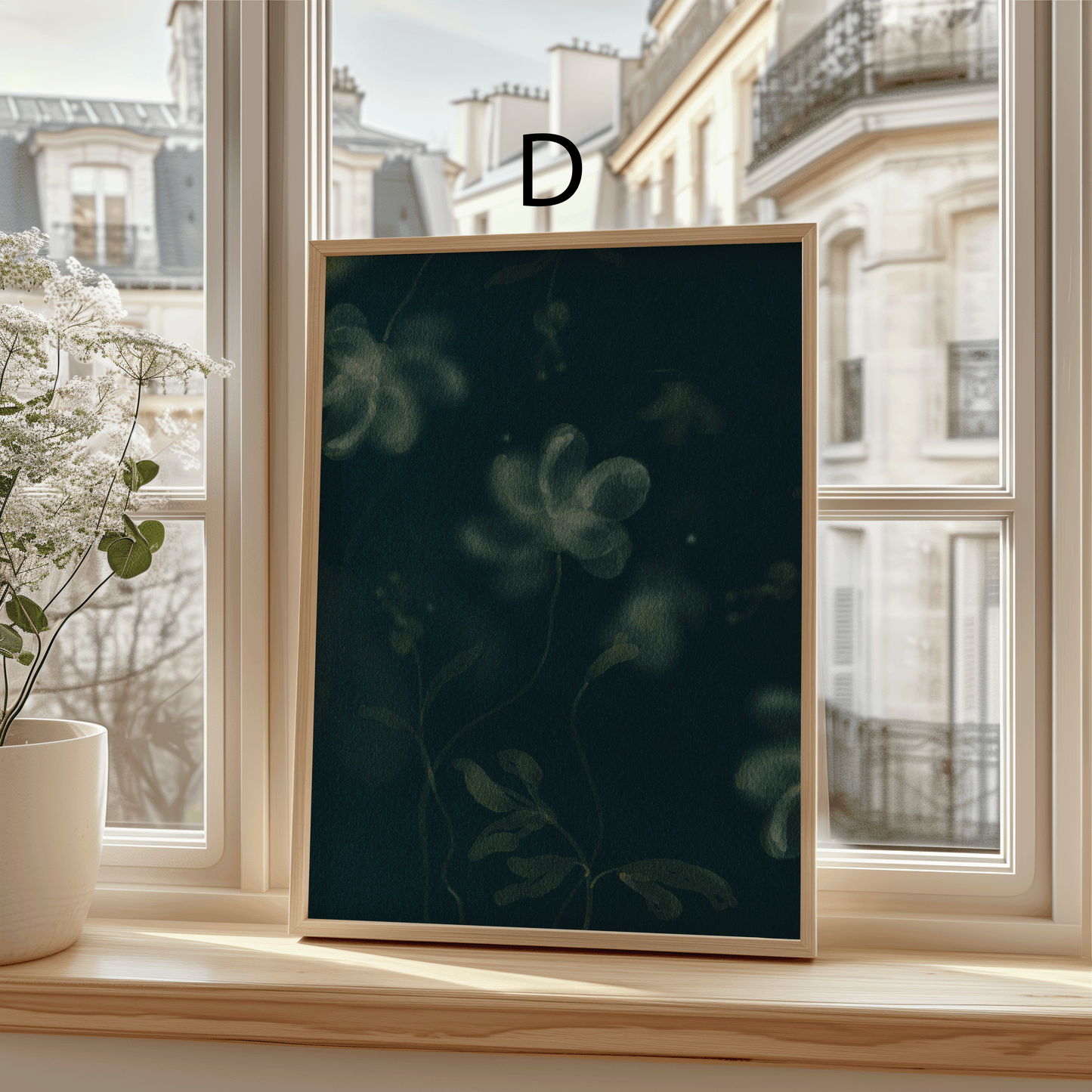 Natur Poster · Geschenkidee · Wasserreflexionen Botanische Motive Abstrakte Landschaften · Dekoprint ohne Rahmen