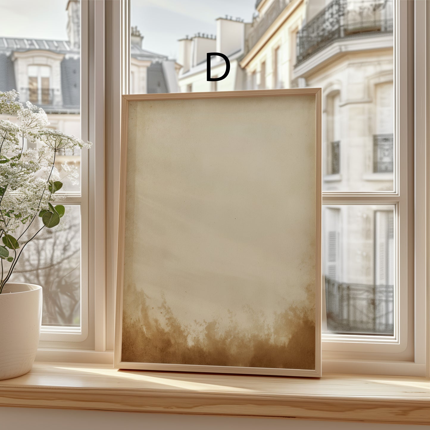 Textur Poster · Geschenkidee · Vintage Beige Erdtöne · Dekoprint ohne Rahmen