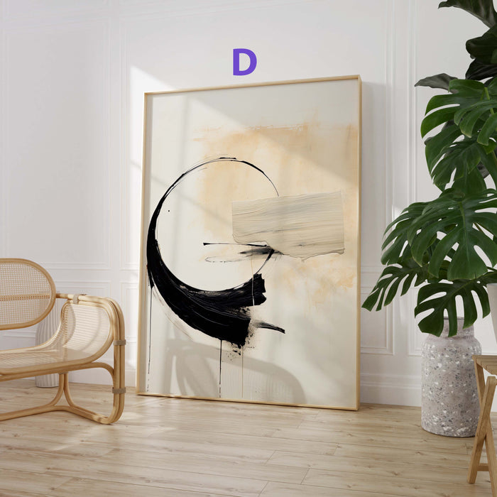 JUSTGOODMOOD Poster – Edle Baumwoll-Leinwand & lebendige