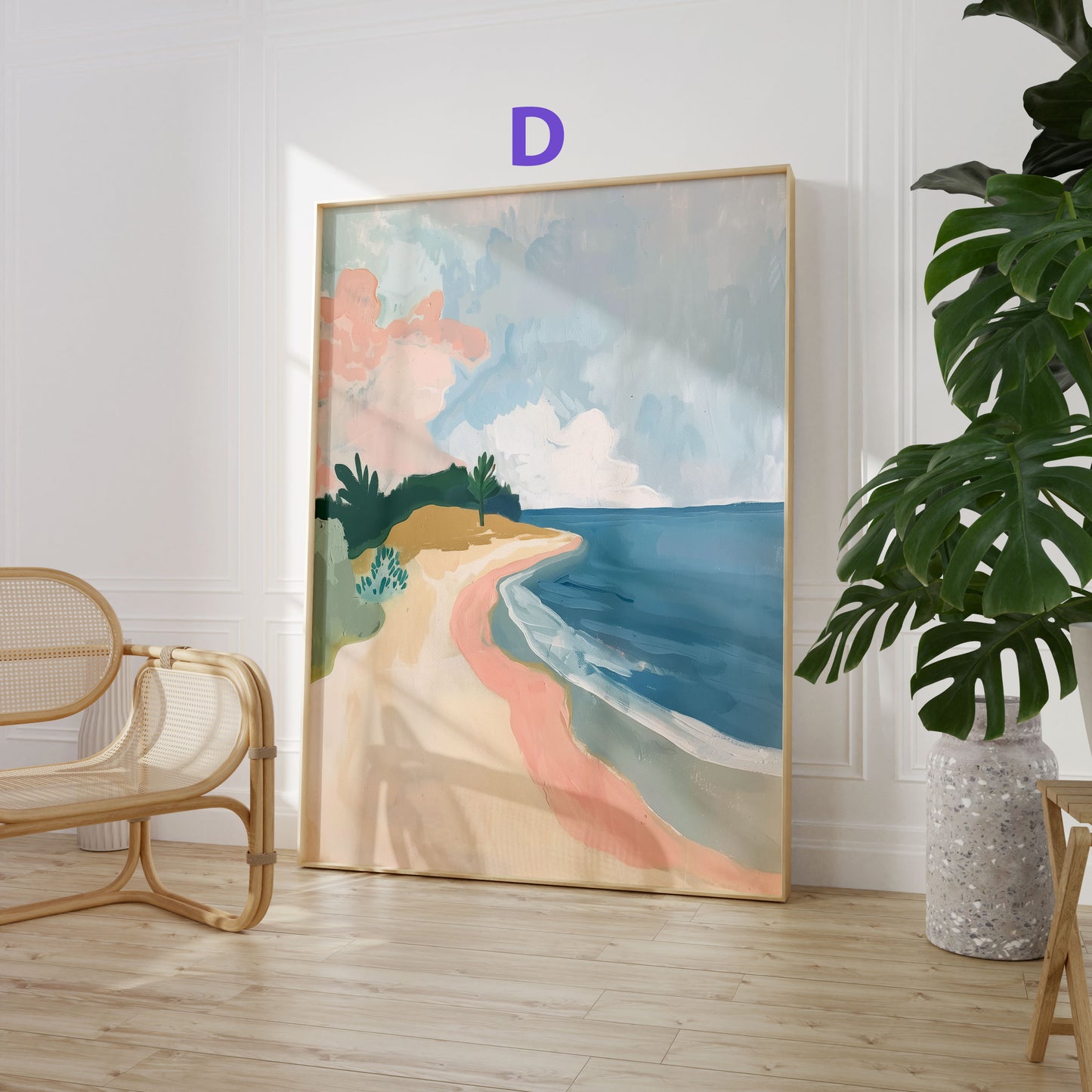 Landschaft Poster · Geschenkidee · Mediterrane Landschaften, Frauenporträts und Stillleben · Dekoprint ohne Rahmen