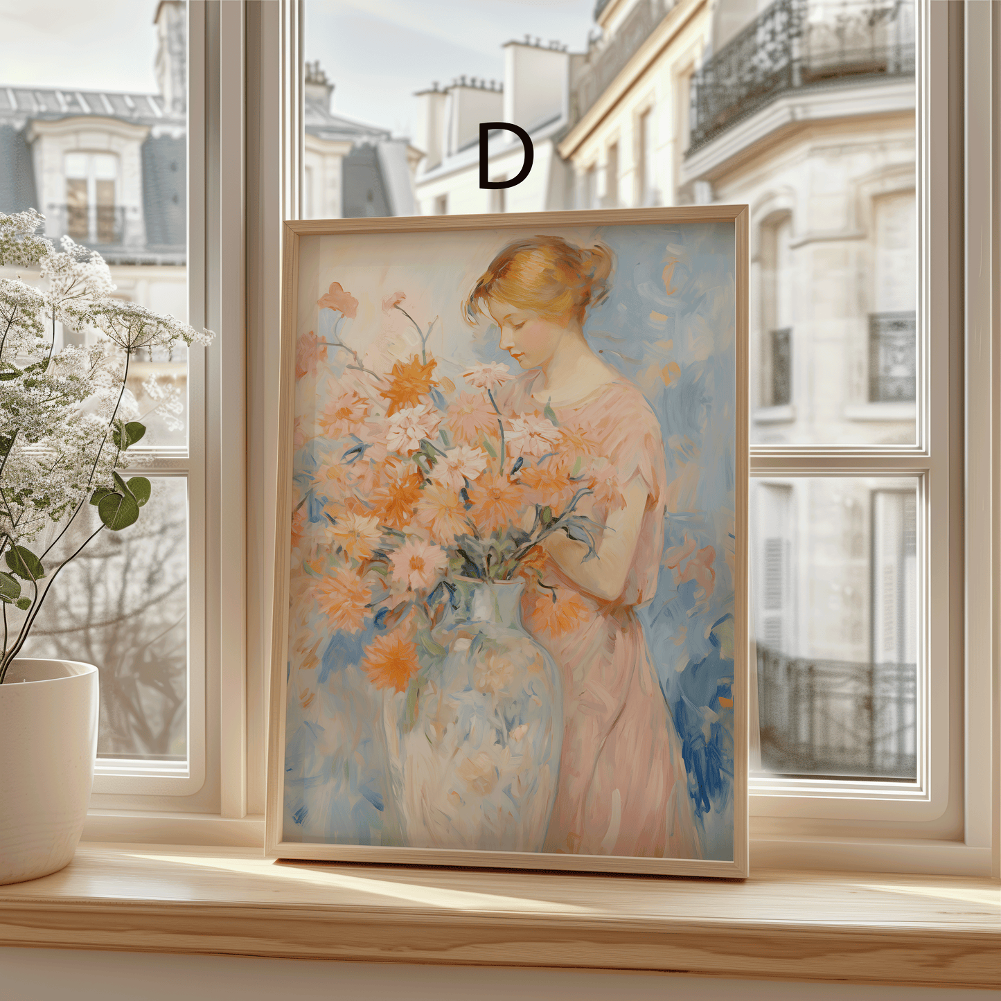 Moderne Kunst Poster · Geschenkidee · Abstrakte Kunst Florale Illustrationen Zeitgenössische Porträts · Dekoprint ohne Rahmen