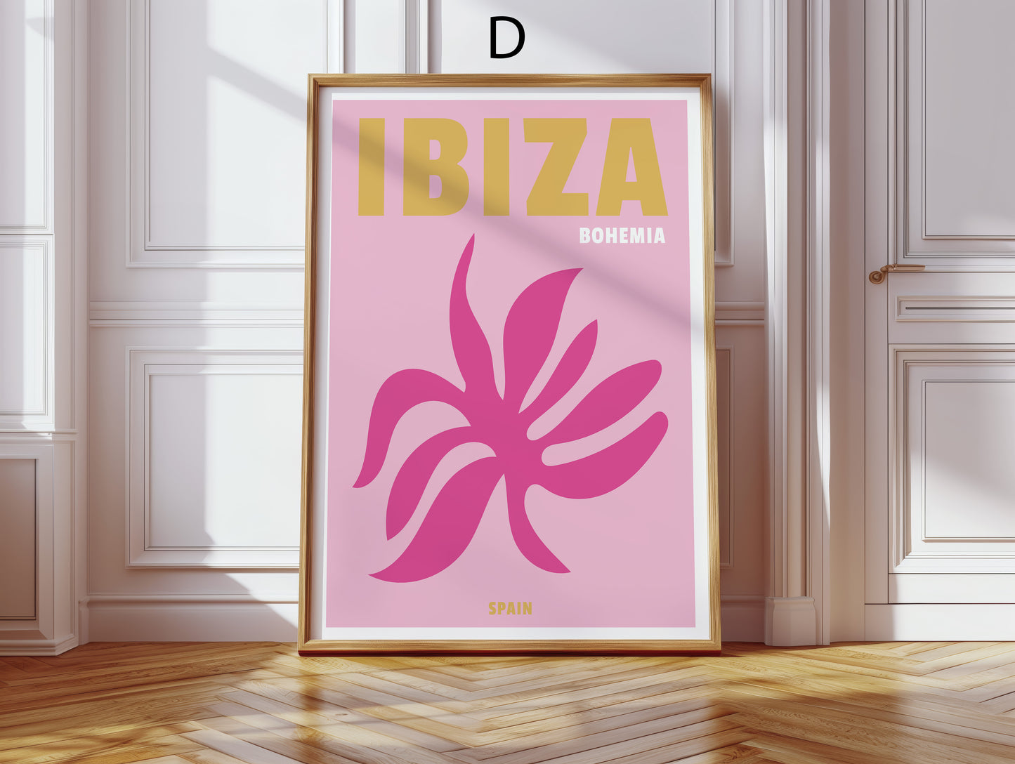 Reiseposter · Geschenkidee · Bali Bondi Beach Fiji Ibiza Miami Tulum · Minimalistische Wandkunst · Dekoprint ohne Rahmen