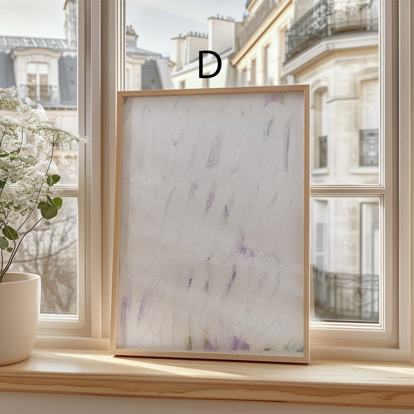 Abstrakte Poster · Wohnidee · Abstrakte Kunst Blumen Motive Pastell Farben · Dekoprint ohne Rahmen