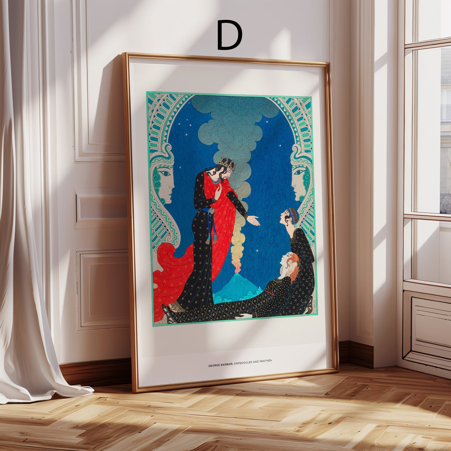 Kunst Poster · Geschenkidee · Vintage Meisterwerke Jugendstil Japanische Kunst Ikonische Illustrationen · Dekoprint ohne Rahmen