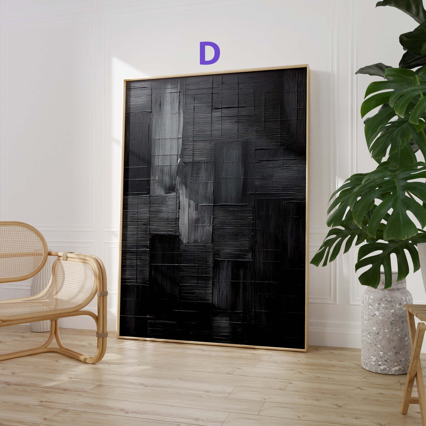 Abstrakte Poster Wanddeko · Minimalistische Beige Schwarz Kunst · Moderne Geometrische Wohnzimmer Bilder · Print ohne Rahmen