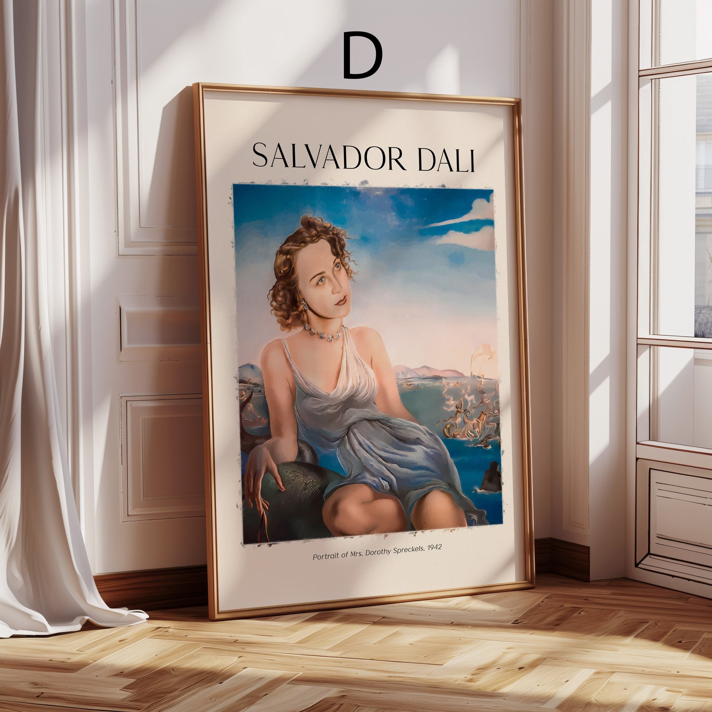 Salvador Dalí Poster · Geschenkidee · Surrealistische Porträts Traumlandschaften Ikonische Meisterwerke · Dekoprint ohne Rahmen