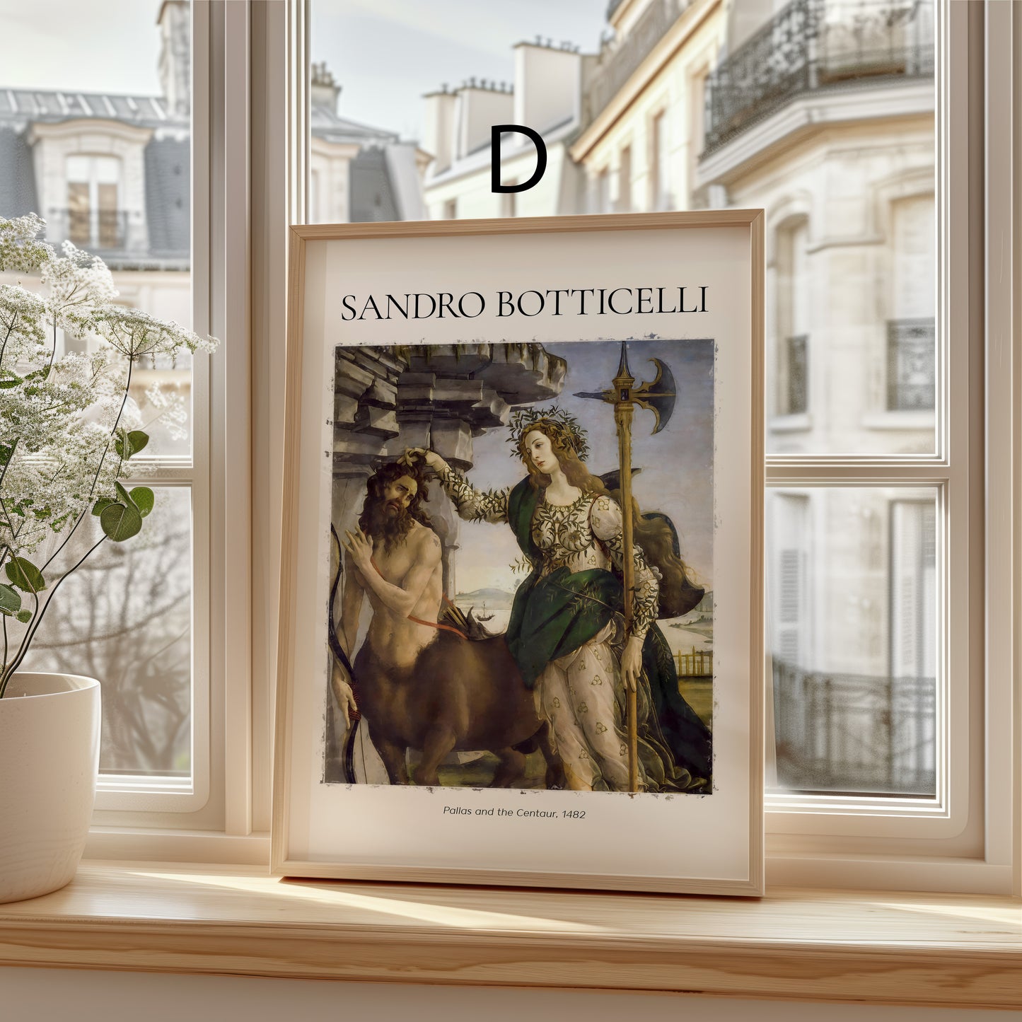 Sandro Botticelli Poster · Geschenkidee · Venus Porträts Madonna Geburt der Venus · Dekoprint ohne Rahmen