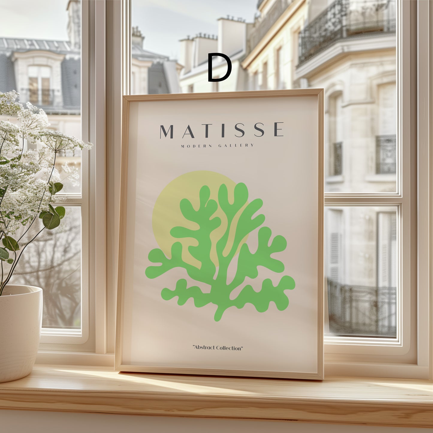 Matisse Poster · Geschenkidee · Abstrakte Scherenschnitte Organische Formen Bunte Kunst · Dekoprint ohne Rahmen