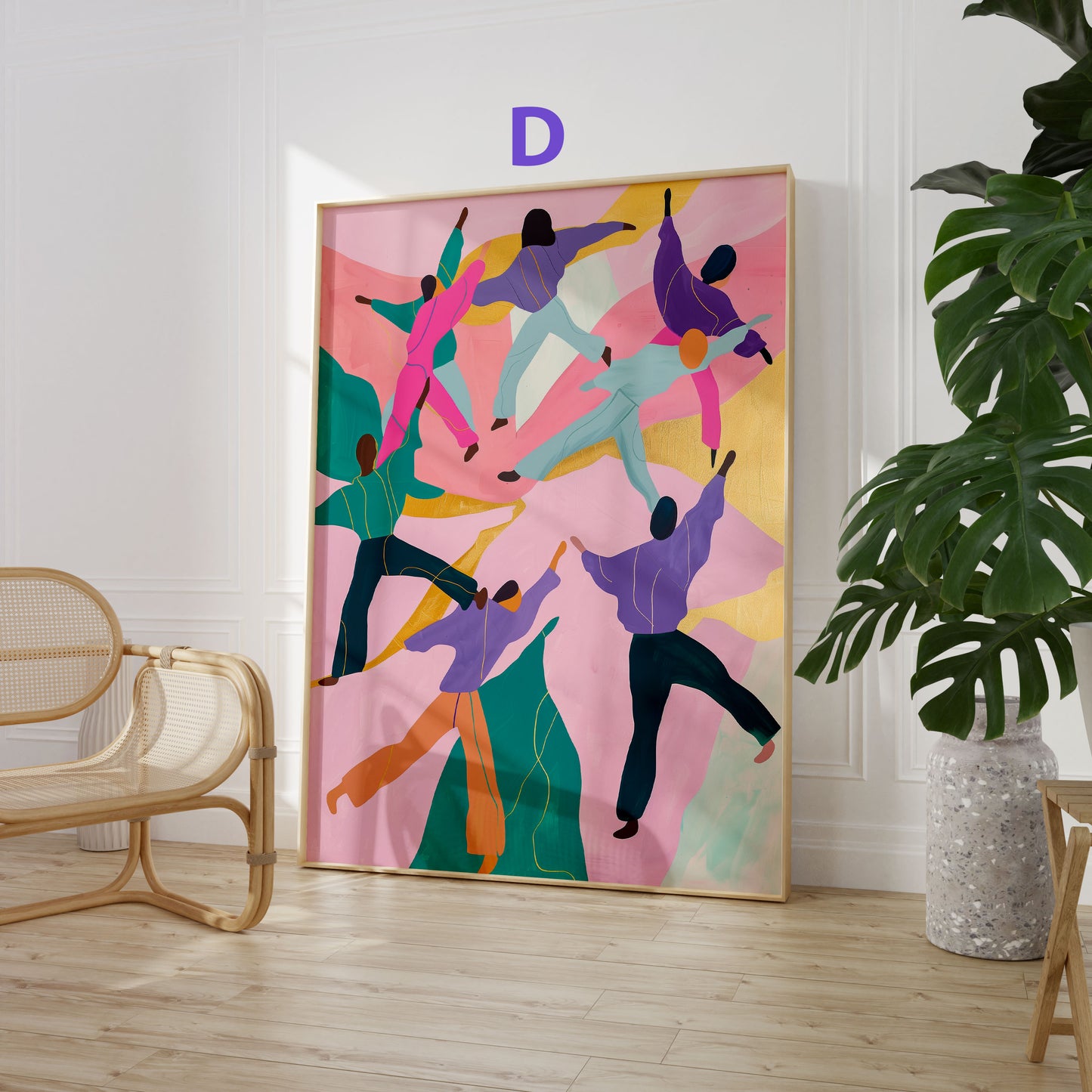 Moderne Kunst Poster · Geschenkidee · Porträts, Stillleben und Zeitgenössische Malerei · Dekoprint ohne Rahmen