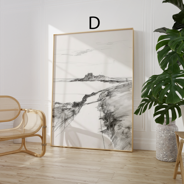JUSTGOODMOOD Poster – Premium Baumwoll-Kunstwerke