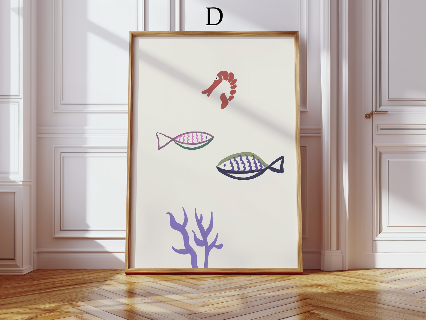 Abstrakte Frauen Poster · Geschenkidee · Abstrakt Frauengesichter Weibliche Silhouetten Line · Dekoprint ohne Rahmen