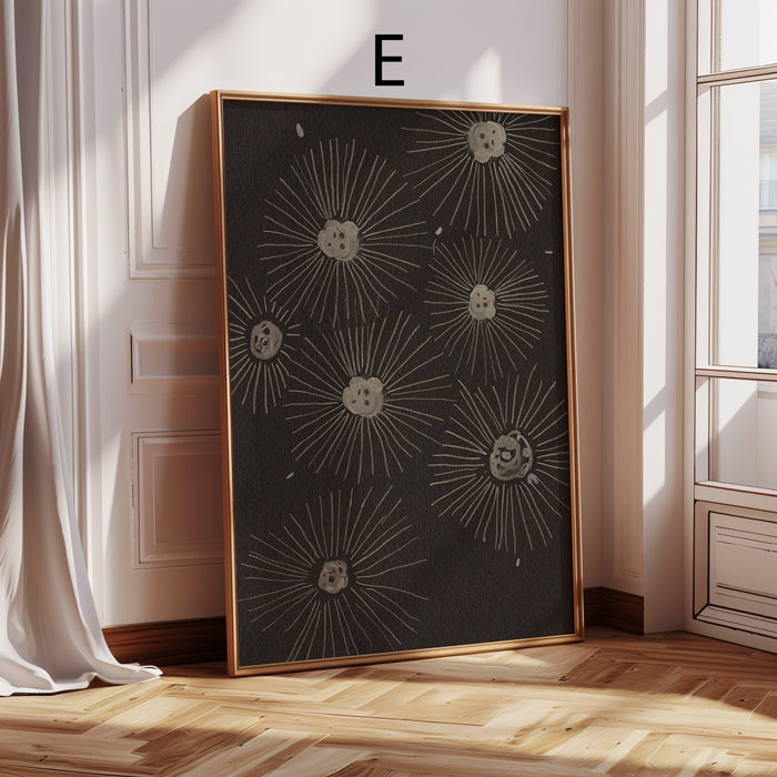 Geschenkidee · Botanische Blumen und Schwan Poster Ästhetische Kunst und Natur Motive · Dekoprint ohne Rahmen | JUSTGOODMOOD