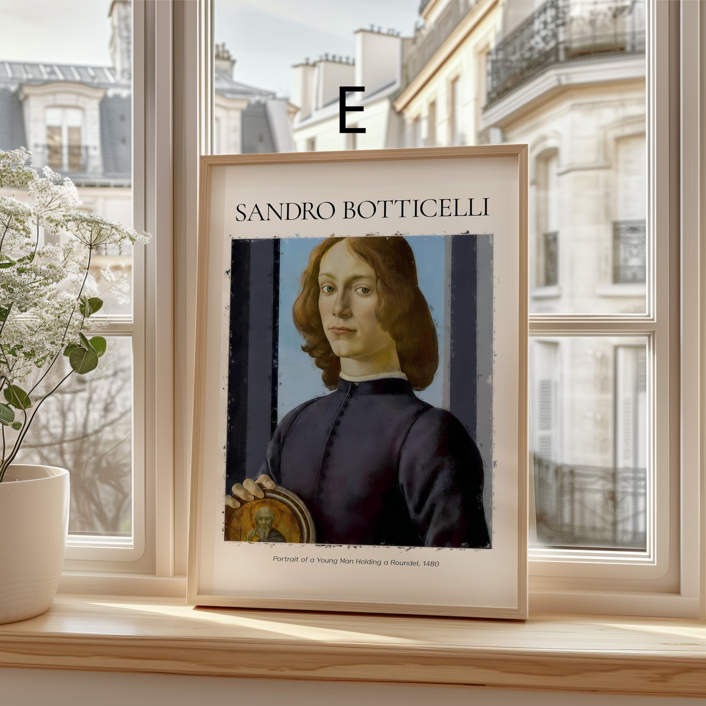 Sandro Botticelli Poster · Geschenkidee · Venus Porträts Madonna Geburt der Venus · Dekoprint ohne Rahmen