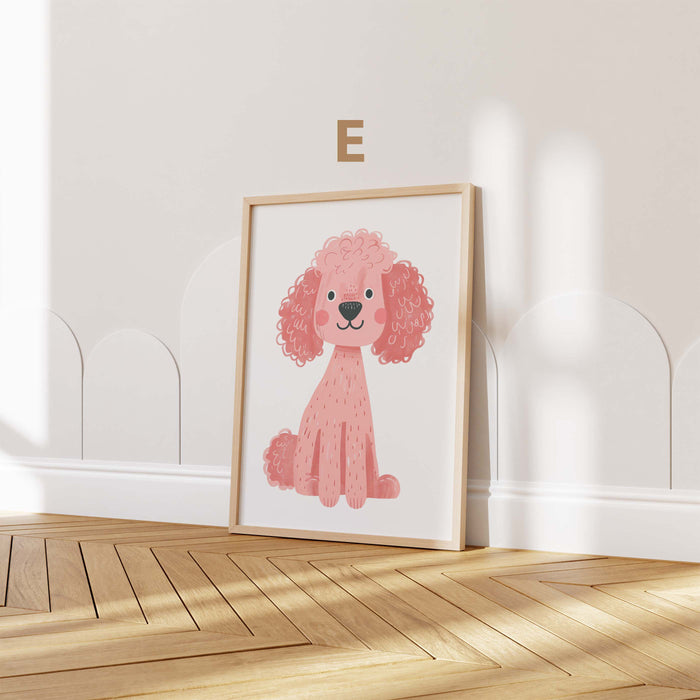 Boho Tierposter | Regenbogen, Bär, Katze & Löwe für Kinderzimmer