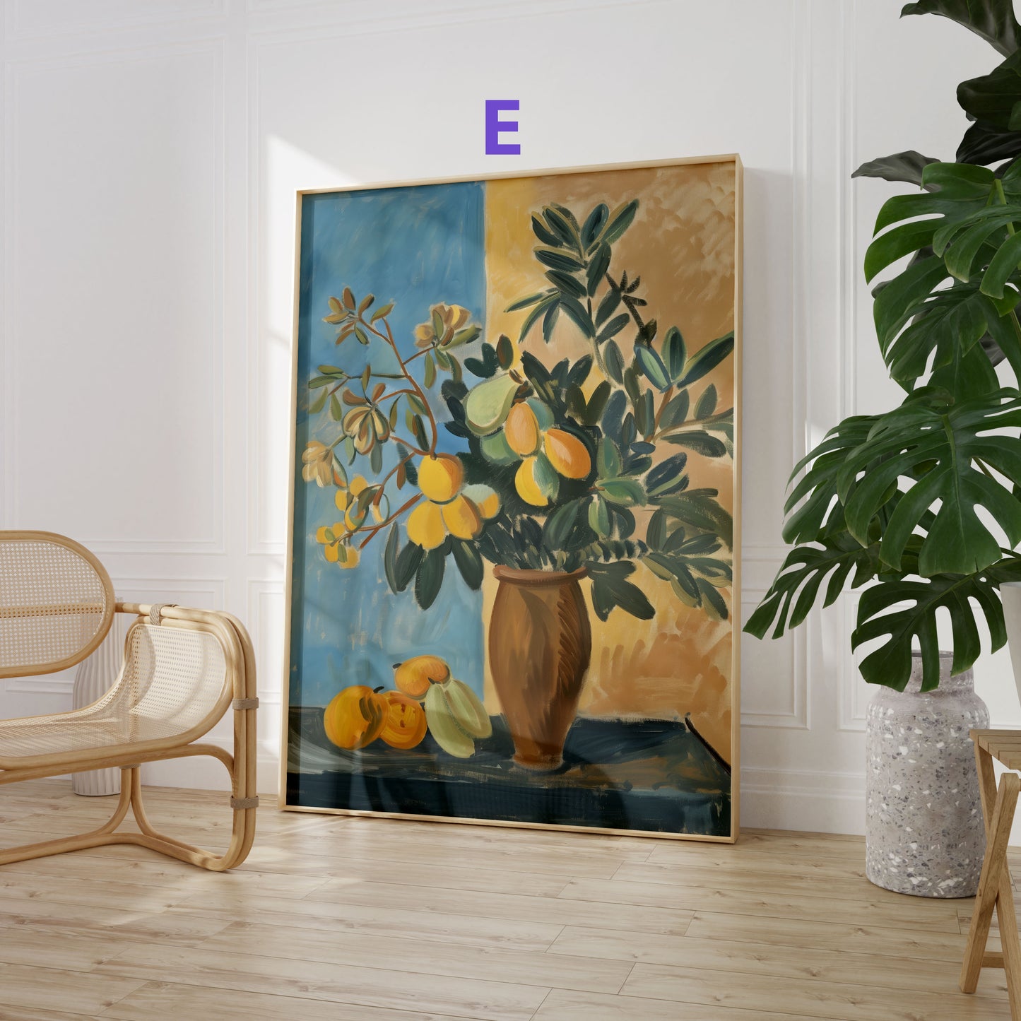 Moderne Kunst Poster · Geschenkidee · Minimalistische Porträts und Abstrakte Stillleben · Dekoprint ohne Rahmen