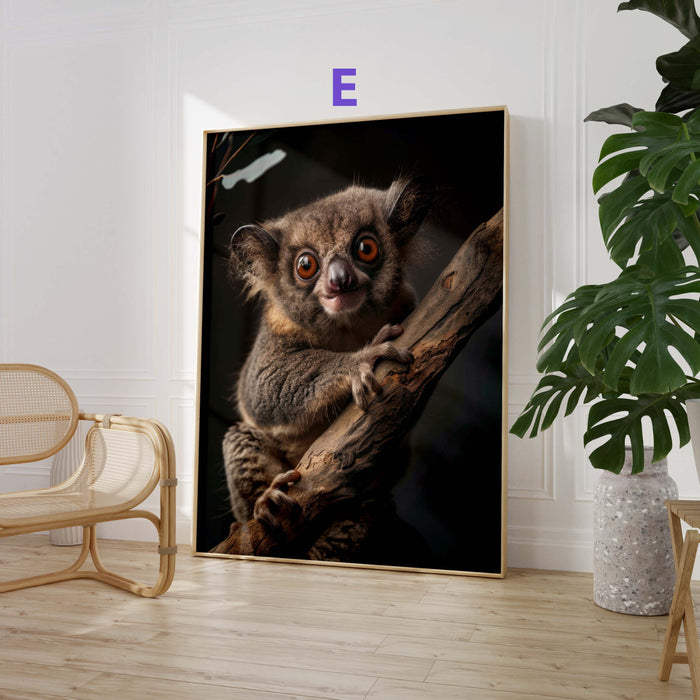 Niedliche Tierporträts Poster | Koala, Hase & Kaninchen | Tier Wandkunst