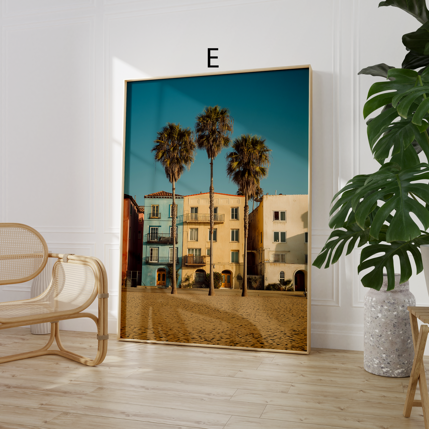 Strand Poster · Geschenkidee · Strand Surfen Meer Fotografie · Dekoprint ohne Rahmen