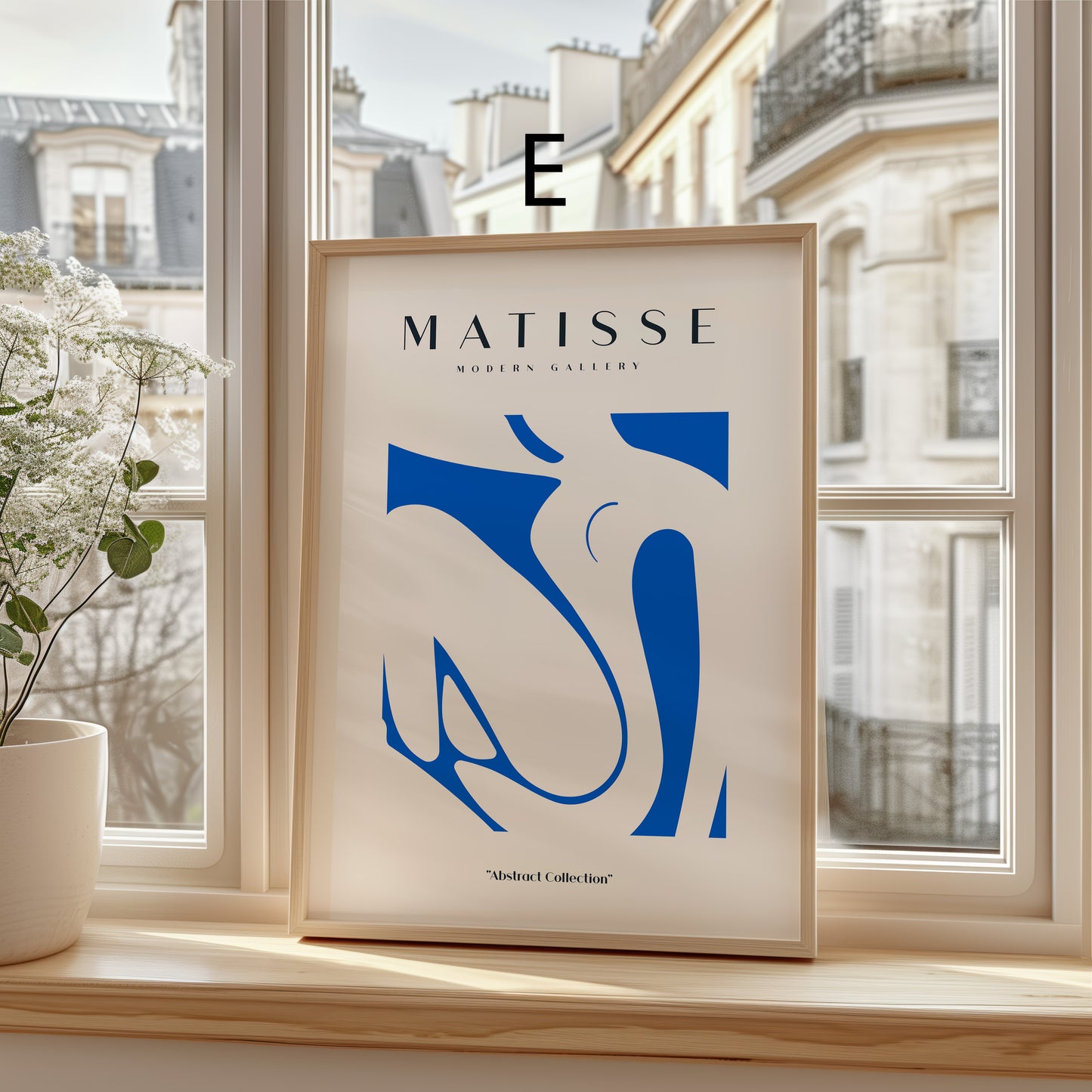 Matisse Poster · Geschenkidee · Abstrakte Scherenschnitte Organische Formen Minimalistische Kunst · Dekoprint ohne Rahmen