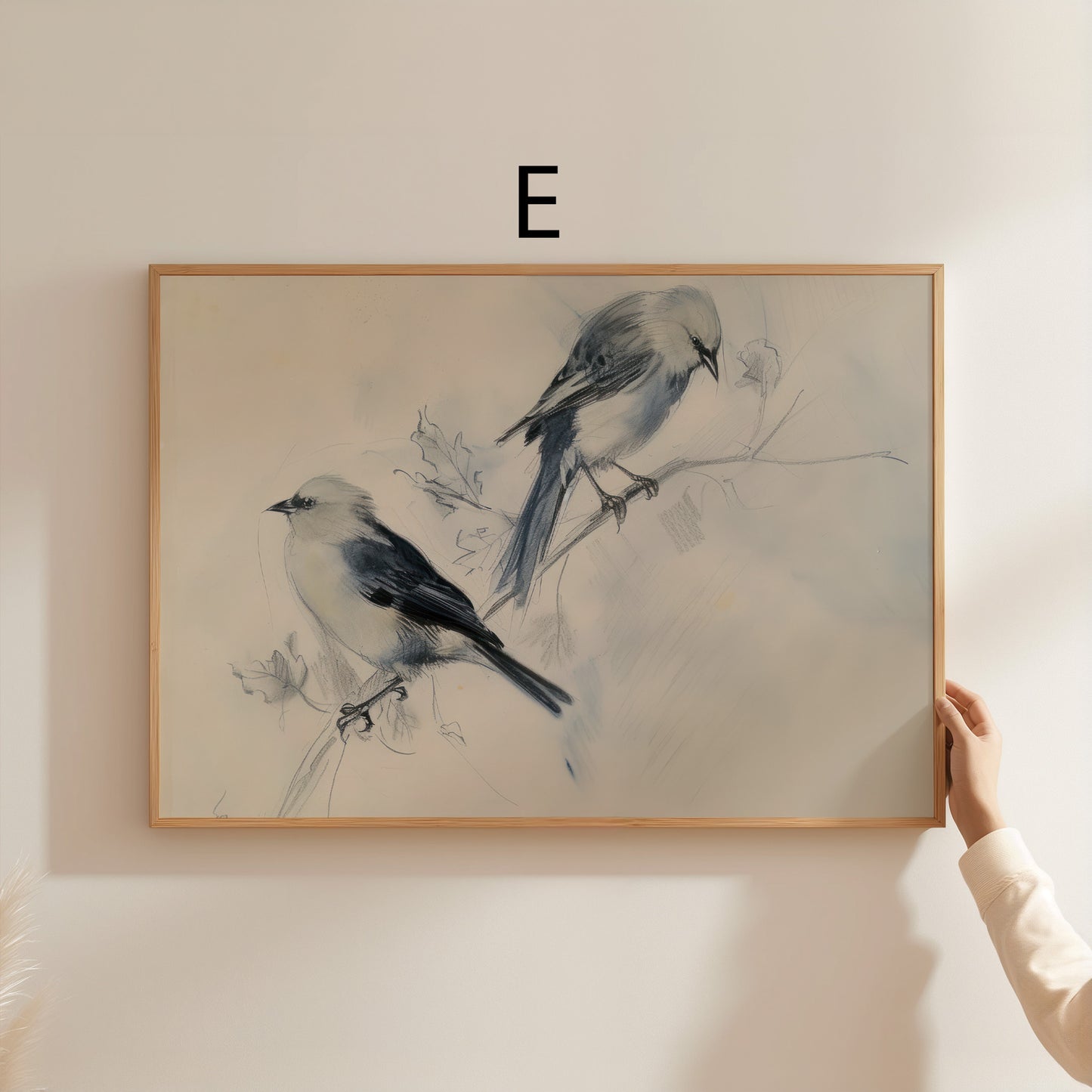 Moderne Vintage Kunst Poster · Geschenkidee · Rosen Stillleben Stadtansicht Porträt · Dekoprint ohne Rahmen