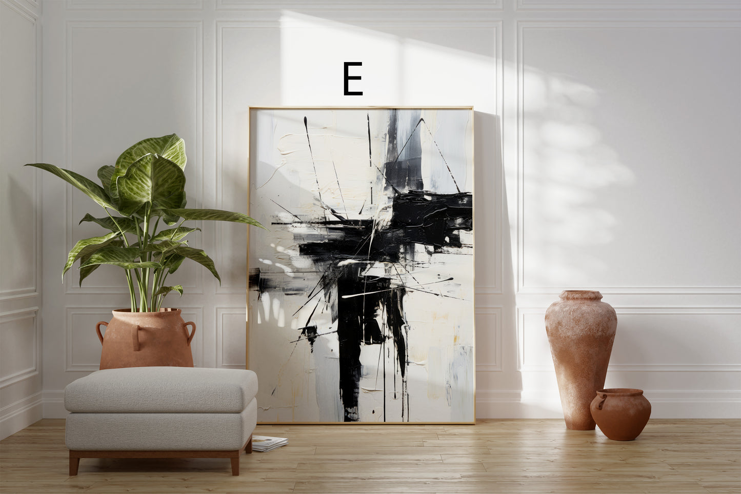 Abstrakte Poster · Geschenkidee · Sanfte Aquarellformen Neutrale Farben Minimalistische Kompositionen Zeitlose Wandkunst · Dekoprint ohne Rahmen