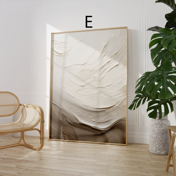 Geometrische Poster in Schwarz und Gold