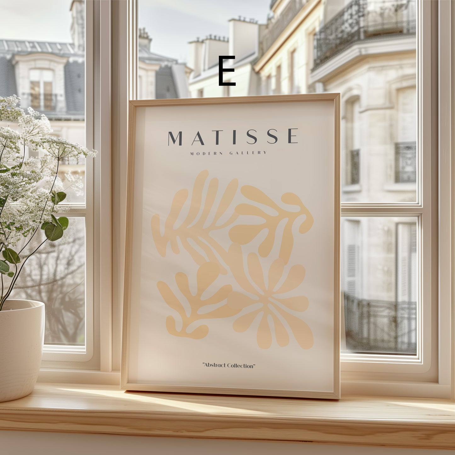 Matisse Poster · Geschenkidee · Abstrakte Scherenschnitte Organische Formen Bunte Kunst · Dekoprint ohne Rahmen
