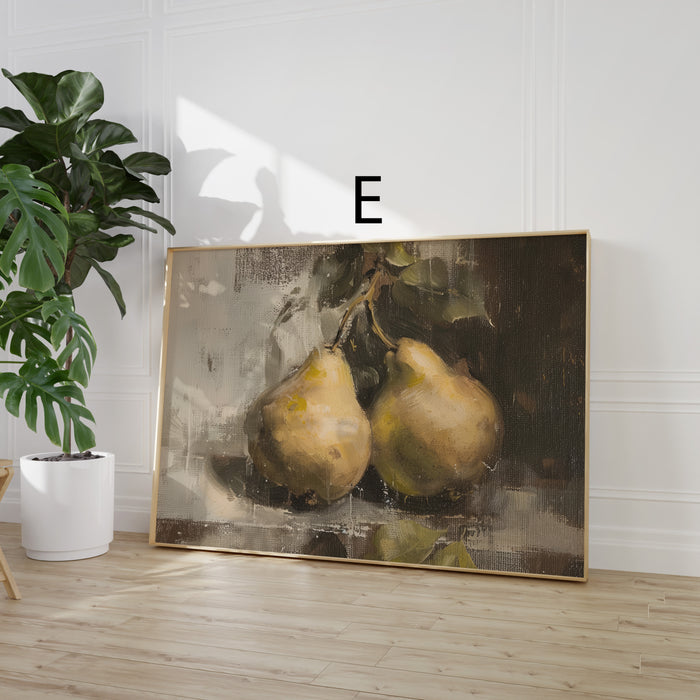 JUSTGOODMOOD Vintage Poster – Edle Baumwoll-Kunst