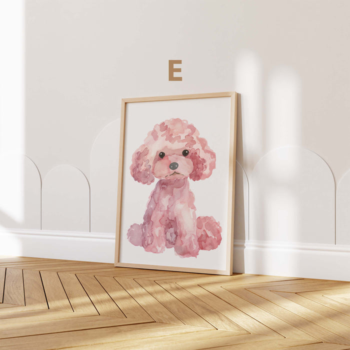 Hunde Poster für Kinderzimmer mit niedlichen Welpen