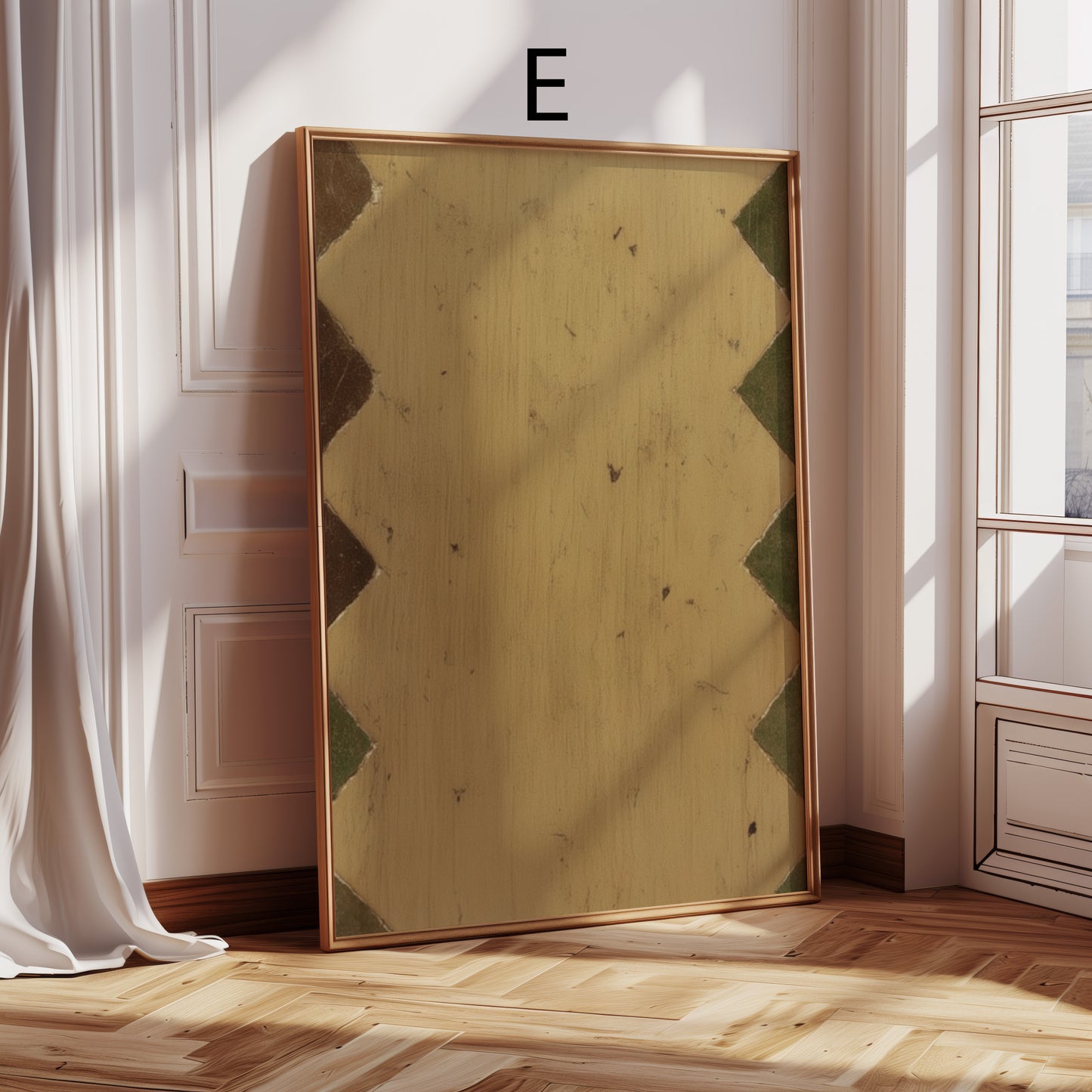 Textur Poster · Geschenkidee · Beige Braun Natürliche Strukturen · Dekoprint ohne Rahmen