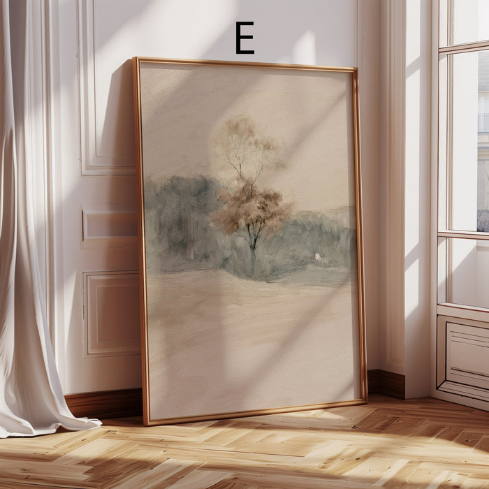 Geschenkidee · Botanische Blumen und Landschaften Poster Ästhetische Natur Kunst · Dekoprint ohne Rahmen | JUSTGOODMOOD