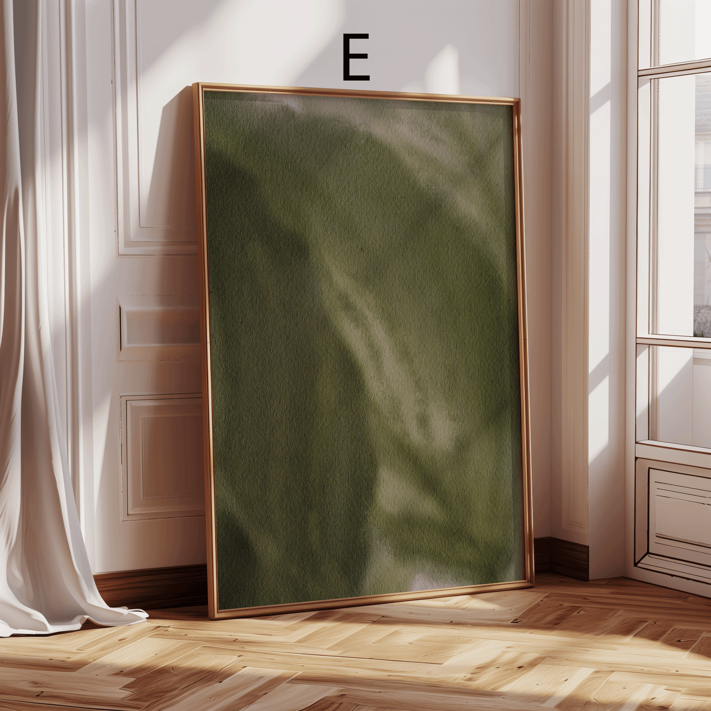 Abstrakte Botanische Aquarell Poster · Geschenkidee · Organische Naturformen Minimalistische Wandkunst · Dekoprint ohne Rahmen