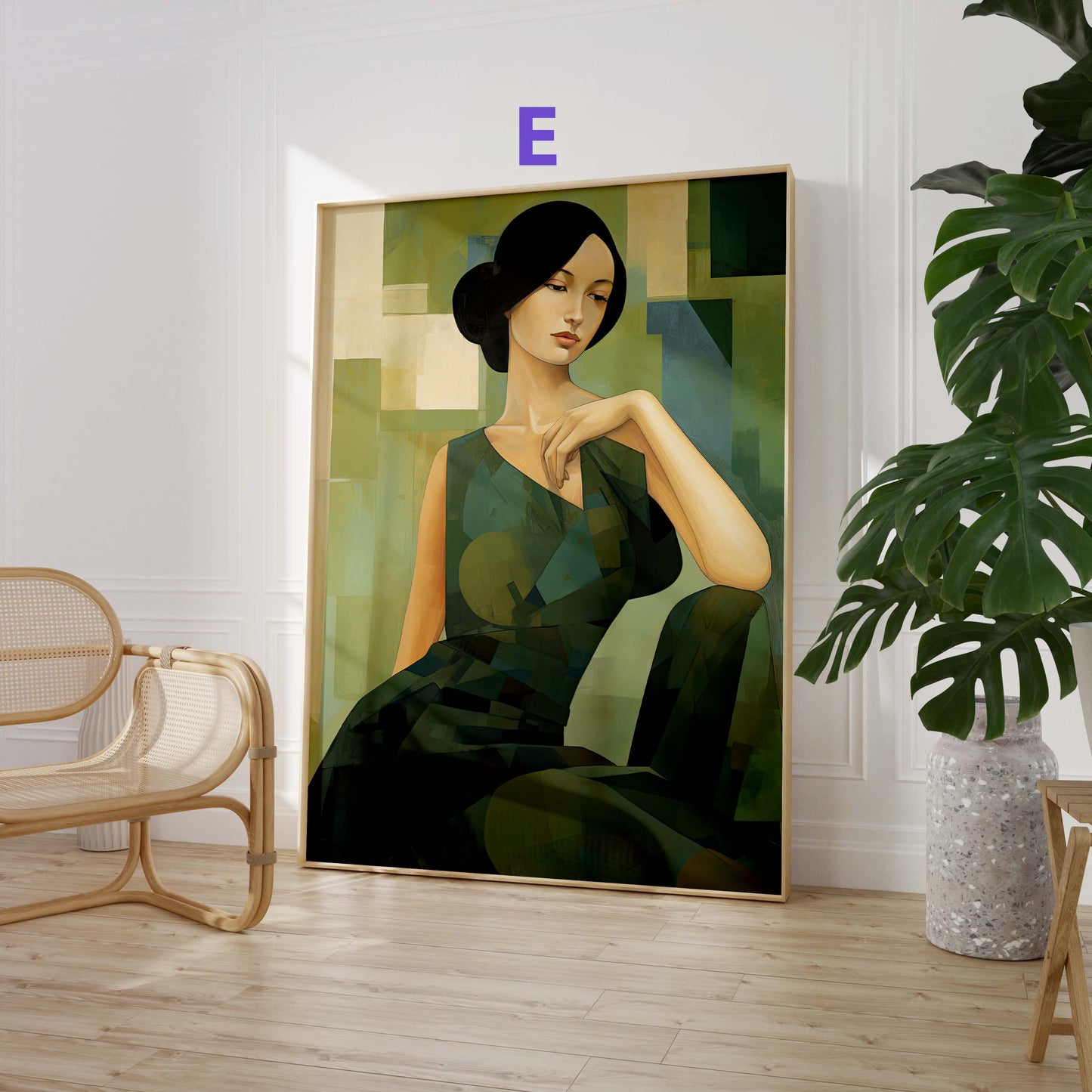 Moderne Kunst Poster · Geschenkidee · Moderne Porträts Landschaften und Stillleben · Dekoprint ohne Rahmen