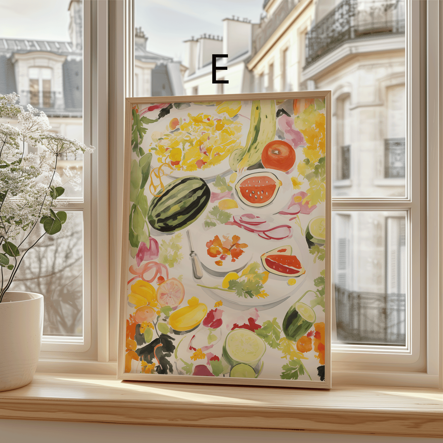 Moderne Kunst Poster · Geschenkidee · Abstrakte Kunst Florale Illustrationen Zeitgenössische Porträts · Dekoprint ohne Rahmen