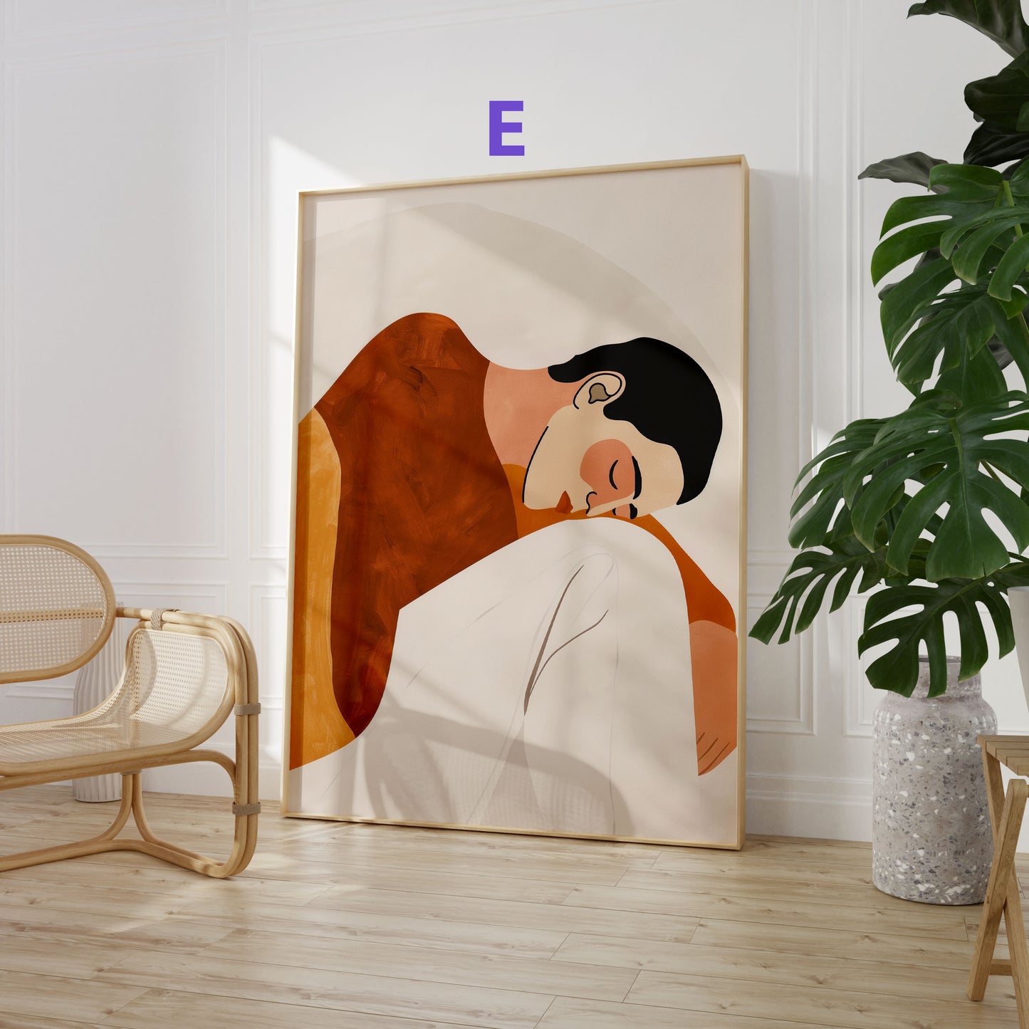 Moderne Kunst Poster · Geschenkidee · Porträts, Stillleben und Zeitgenössische Malerei · Dekoprint ohne Rahmen