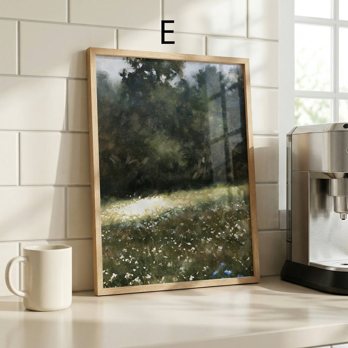 Geschenkidee · Landschafts und Florale Muster Poster Natur und Blumen Motive · Dekoprint ohne Rahmen | JUSTGOODMOOD