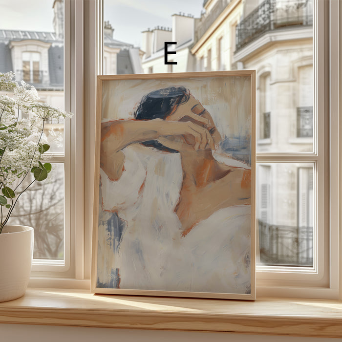 Kunst Poster Vintage Stil mit Meer & Natur